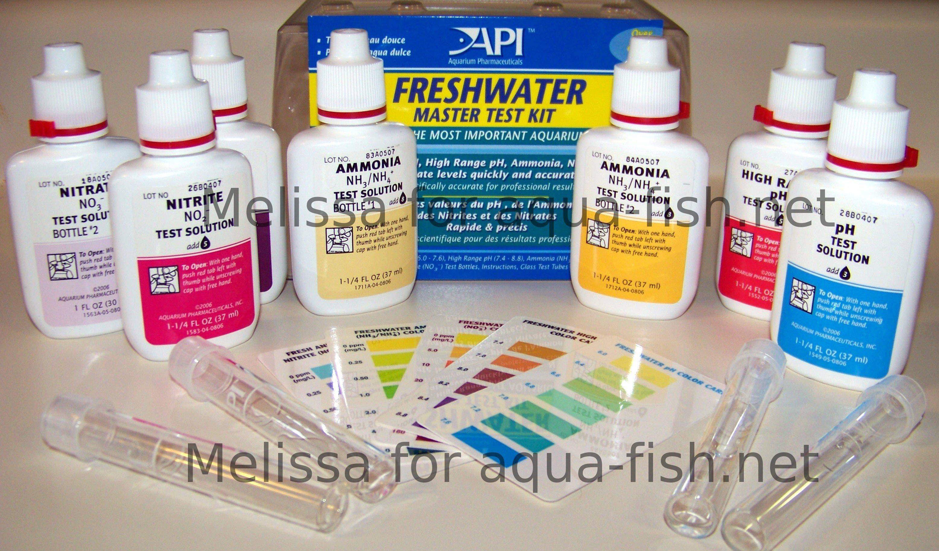 Freshwater Master Test Kit Color Chart