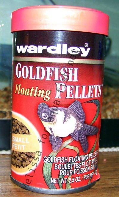 Wardley goldfish floating pellets